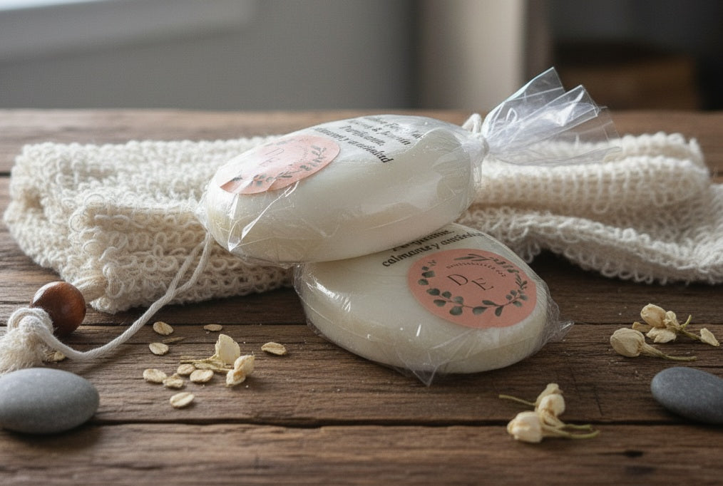 Jabón facial de avena